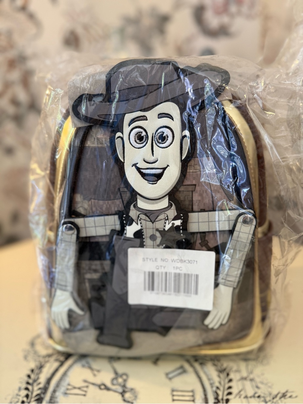 Loungefly | Disney Pixar Toy Story | Woody Puppet Mini Backpack | NWT - Picture 9 of 11
